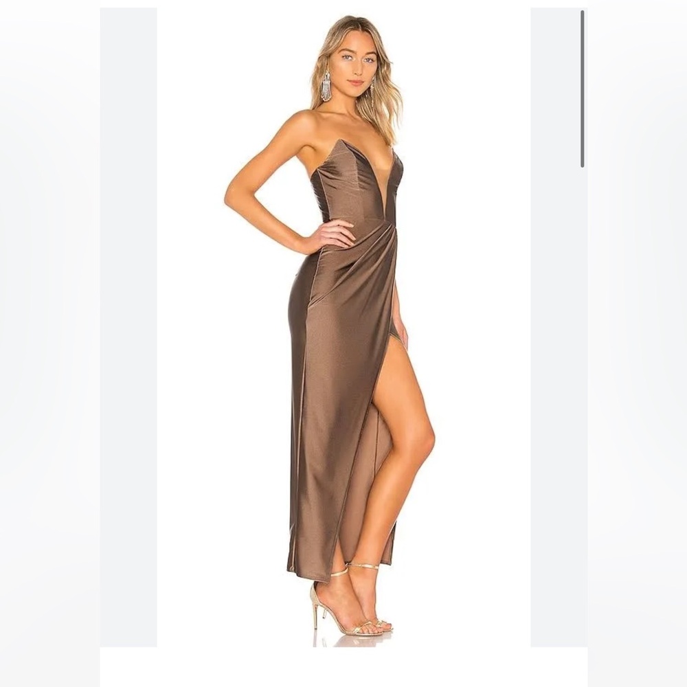 Michael Costello x Revolve gown